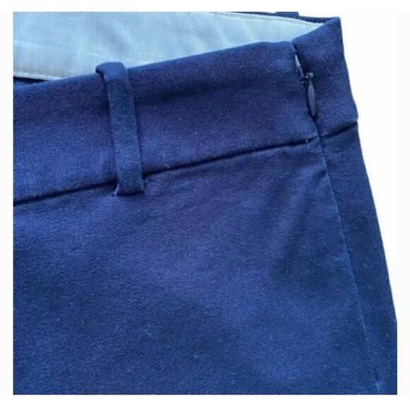 J. CREW The Winnie Size 8 Navy Stretch Twill Pant - Picture 5 of 11